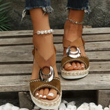 Myla – Elegante Sandalen mit Plateau und Komfort
