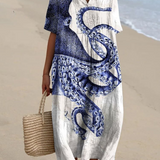 OLENA | Bedrucktes Sommerkleid