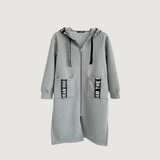 Marina - Lange Sweatshirt mit Kapuze