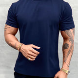 Filippo™ | T-Shirt Aleano Fit - Blau Navy