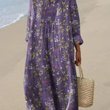 DAVA | Sommerbrise bedrucktes Kleid