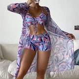 Laluna® | 3-teiliges Bikini-Set mit exklusivem Druck