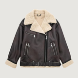 Aviara™ | Bikerjacke | Warmer und luxuriöser Wintermantel