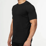 2er-Pack Schwarze T-Shirts | Aleano