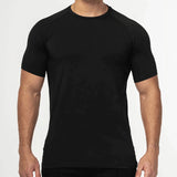 3er-Pack Schwarze T-Shirts Aleano - Essentials Set