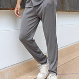 Gianluca™ | Bailey Cordhosen in Grau