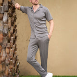 Gianluca™ | Bailey Cordhosen in Grau
