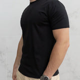 Emilio™ | T-Shirt Evano - Elegantes Schwarz