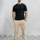 Emilio™ | T-Shirt Evano - Elegantes Schwarz