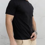 Emilio™ | T-Shirt Evano - Elegantes Schwarz