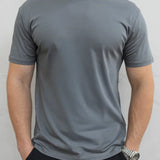 Emanuele™ | T-Shirt Evano - Elegant Dunkelgrau