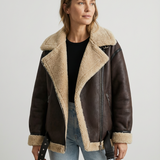 Aviara™ | Bikerjacke | Warmer und luxuriöser Wintermantel
