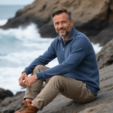 Finn | Eleganter Zip-Pullover Komfort