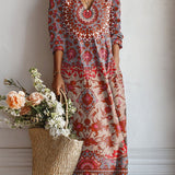 NICA | FLUIDES BEDRUCKTES KLEID