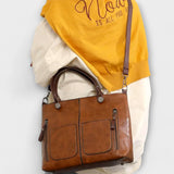 Lora - Elegante Lederhandtasche