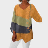 Harper | V-Ausschnitt Bluse mit Stil