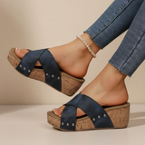 Oakley – Bequeme Boho Wedge Sandalen