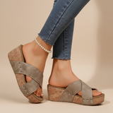Oakley – Bequeme Boho Wedge Sandalen