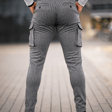 Massimo™ | Graue Stretch-Hosen