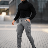 Massimo™ | Graue Stretch-Hosen
