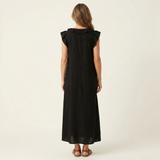 Giulia | Langes Kleid mit Volants