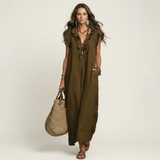 Giulia | Langes Kleid mit Volants