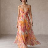 Giselle | Bezauberndes Maxikleid mit Blumenmuster