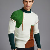 Ian | Eleganter Farbblock-Pullover