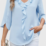 Annemiek | Elegante Bluse im lässigen Schnitt