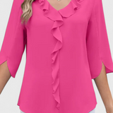 Annemiek | Elegante Bluse im lässigen Schnitt
