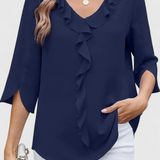 Annemiek | Elegante Bluse im lässigen Schnitt