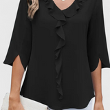 Annemiek | Elegante Bluse im lässigen Schnitt