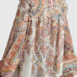 Maddalena | Komplett Finely mit Rüschenshirt und Vintage Paisley Druck