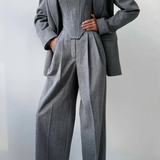 Irene | Dreiteiliges Set mit Doppelreiher-Blazer