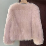 Aurora – Kurze Jacke aus synthetischem Pelz