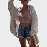 Selena | Bestickte Bluse mit funkelnden Akzenten
