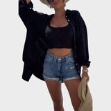 Selena | Bestickte Bluse mit funkelnden Akzenten
