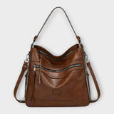 Klassische Retro Schultertasche Olivia