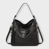 Klassische Retro Schultertasche Olivia