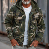 Elegante Fabian Camouflage Cargo-Jacke