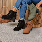 Lorena™ | Stiefeletten aus Synthetikleder | Premium Edition