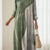 LAR | BEQUEMES FLUIDES KLEID